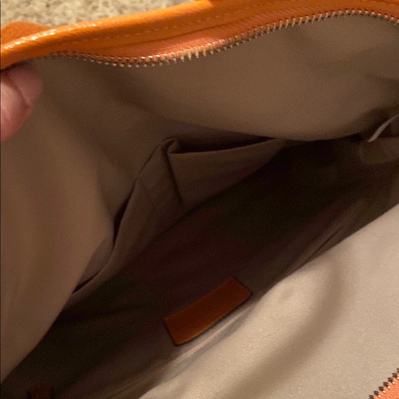 Coach Brown and Orange Women's Bag - Picture 3 of 13